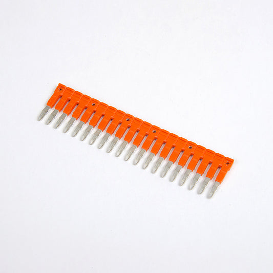 ONKA 1.5/20 Insulated 20-pole plug-in bridge, universal (for spring and screw terminal blocks 1.5mm2), 1060105