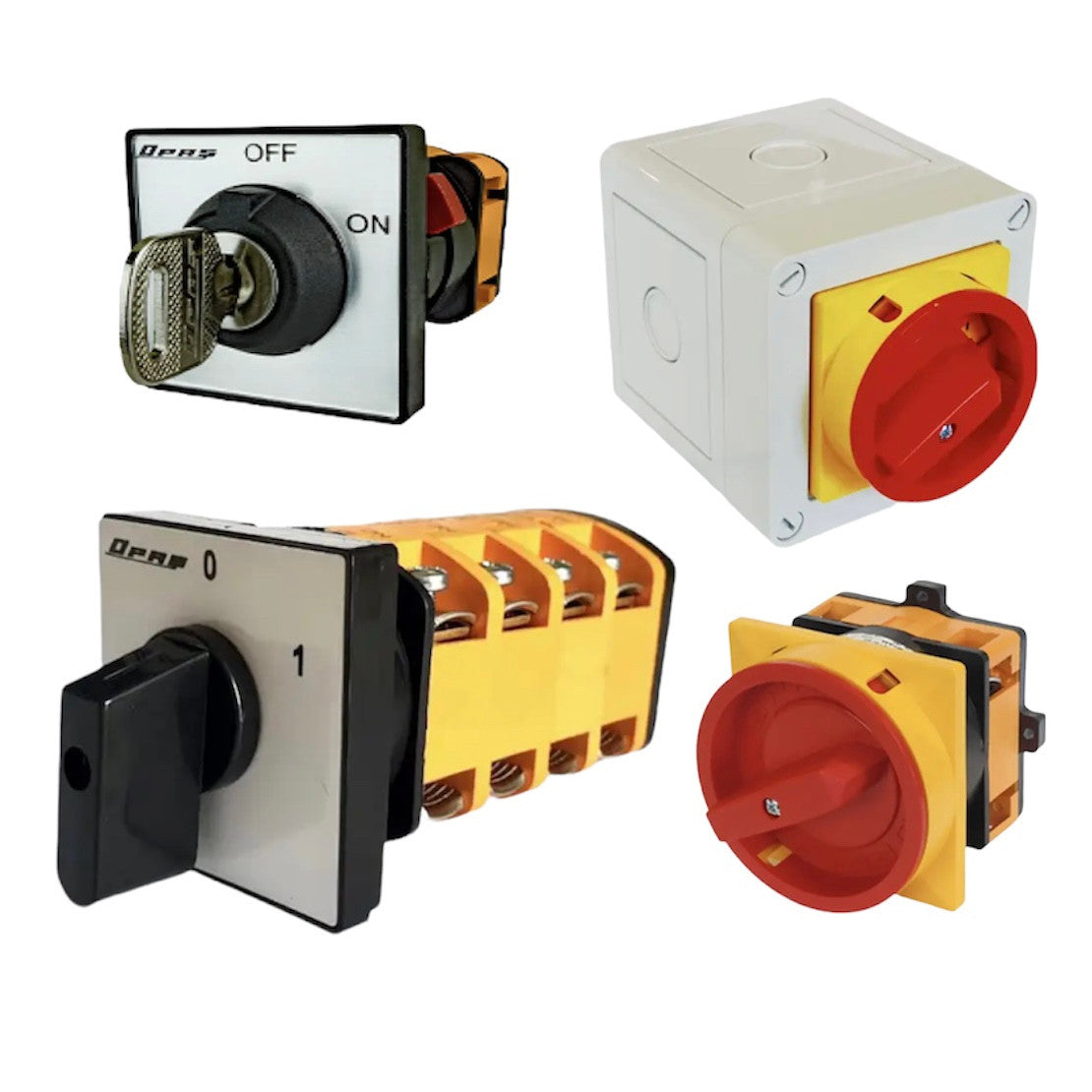 Cam package switches 0-1