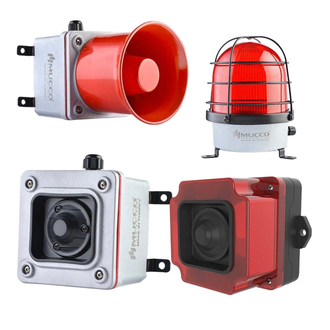 Warning lights for heavy use