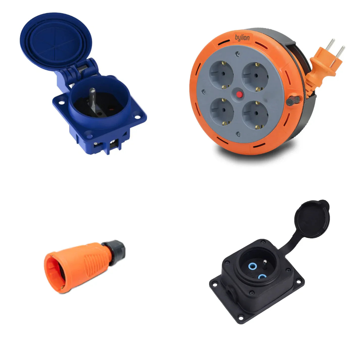 Stopcontacten, stekkers en verlengsnoeren