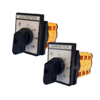 Ampèremeter en voltmeter nokkenschakelaars