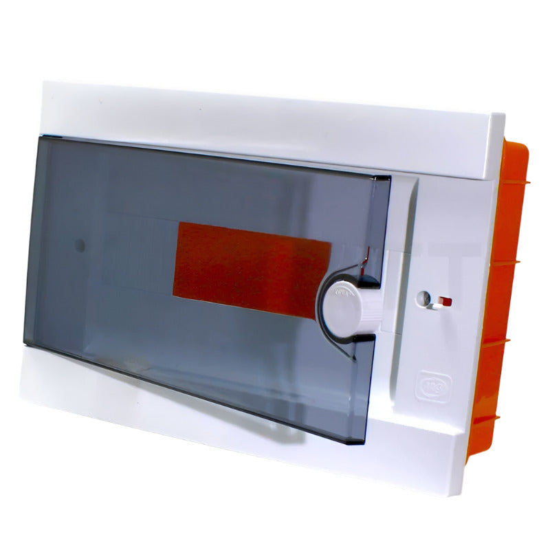 ARS Modular switchboard 2-6 MOD (2-6 fuses), plastic flush-mounted switch box, transparent door IP40, 341213