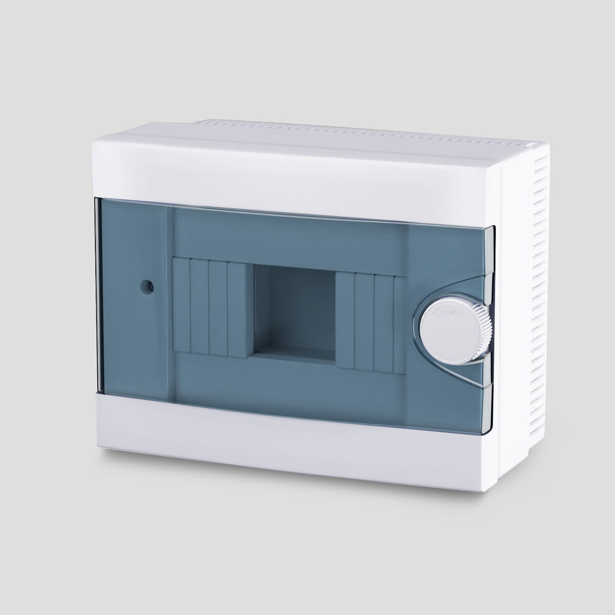 ARS Modular switchboard 2-6 MOD (6 fuses), surface-mounted switchboard, plastic, transparent door IP40, 341212