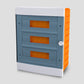 ARS Modular switchboard 36 MOD (36 fuses), plastic flush-mounted switchboard, transparent door IP40, 347415