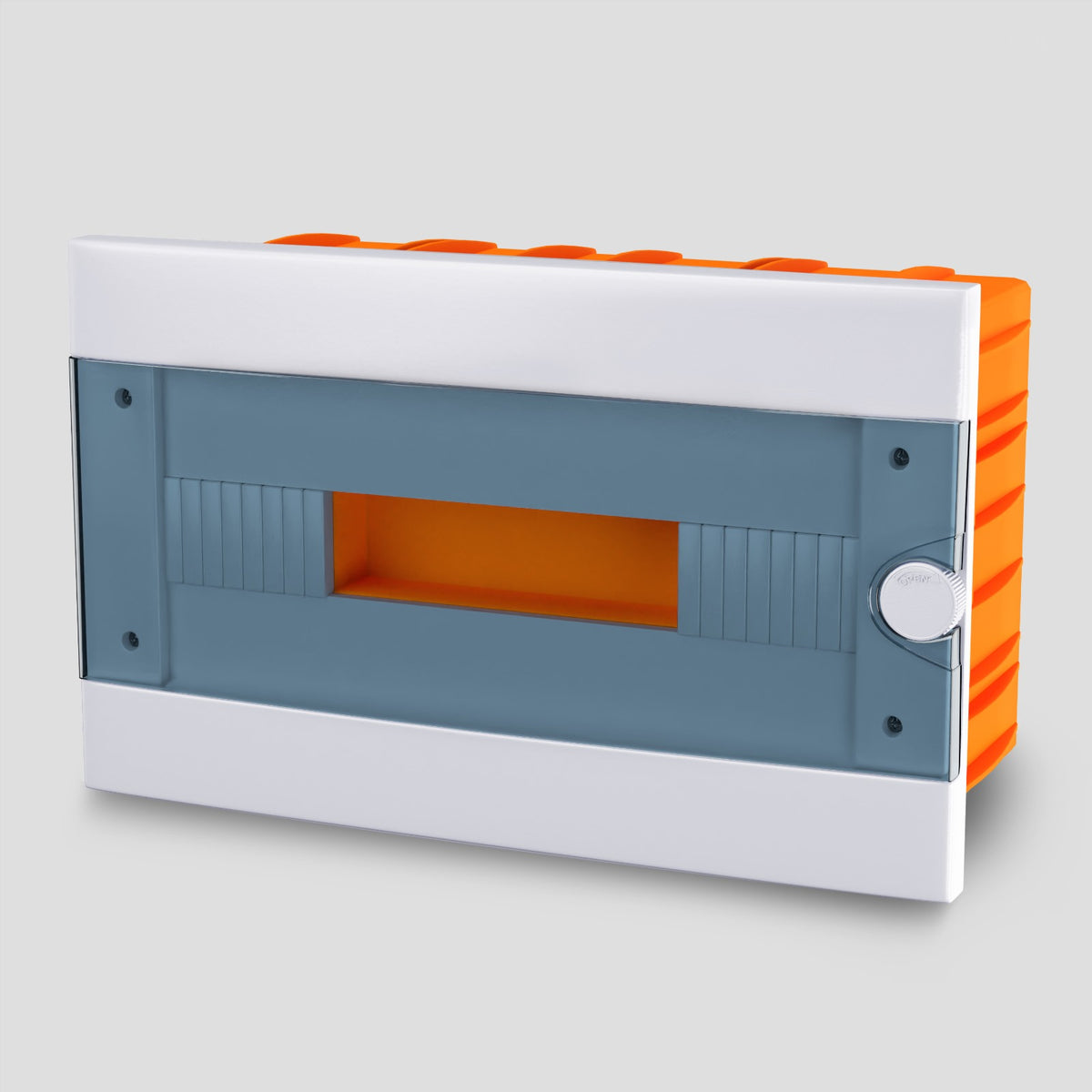 ARS Modular switchboard 16 MOD (16 fuses), plastic flush-mounted switch box, transparent door IP40, 346125