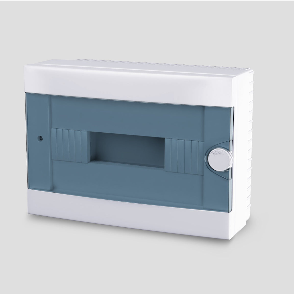 ARS Modular switchboard 12 MOD (12 fuses), surface-mounted switchboard, plastic, transparent door IP40, 341218