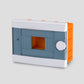 ARS Modular switchboard 2-6 MOD (2-6 fuses), plastic flush-mounted switch box, transparent door IP40, 341213