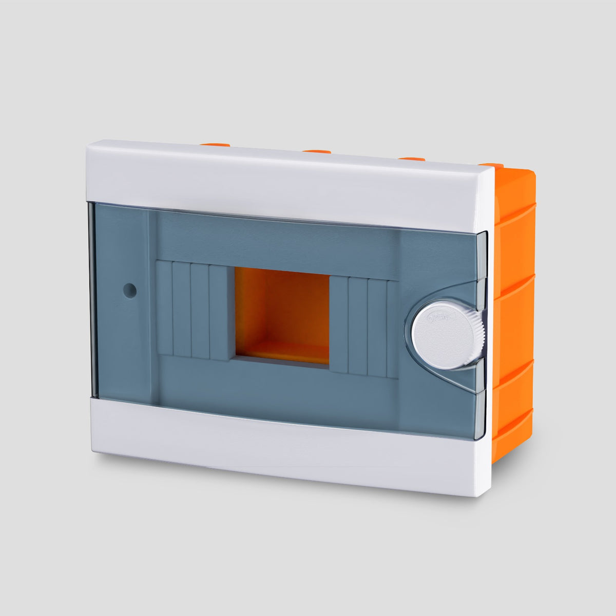 ARS Modular switchboard 2-6 MOD (2-6 fuses), plastic flush-mounted switch box, transparent door IP40, 341213
