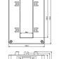 ONKA Stroomtransformator - CURRENT TRANSFORMER 2500/5A, 125MM, CLASS 0.5S, 30VA (DK12525005312 / 80011781)