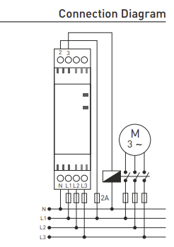 Fasecontrolerelais FKV-03F