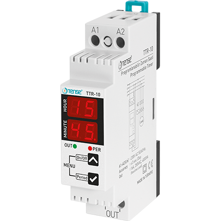 Digital DIN-rail timer 24h 230 V/AC 16A/250V/4000VA astronomical switches
