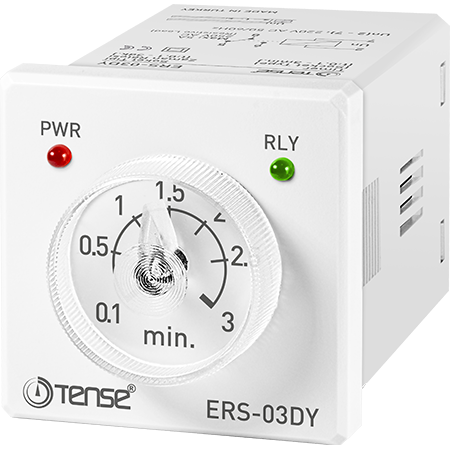 Tijdrelais 230 V/AC 8-polig, 48 x 48 mm